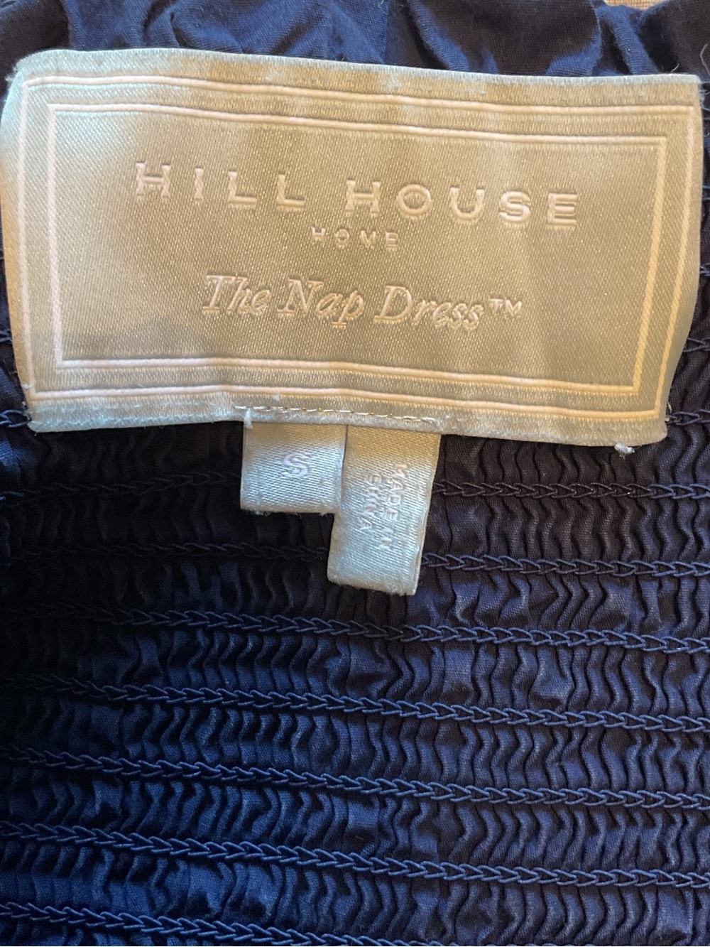 Hill House The Nap Dress in Navy Sundress - Picture 4 of 16